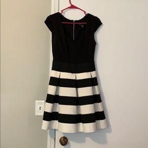 Black and white dress